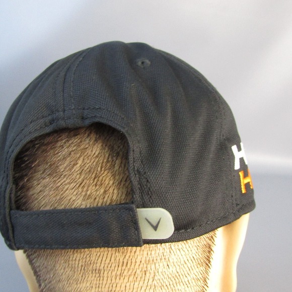 Callaway Golf Hex‎ Hot Strapback Hat Black Adjustable Cap - Picture 5 of 8